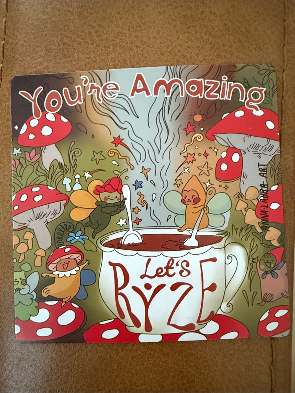 You're Amazing Let's RYZE Decorative Magnet